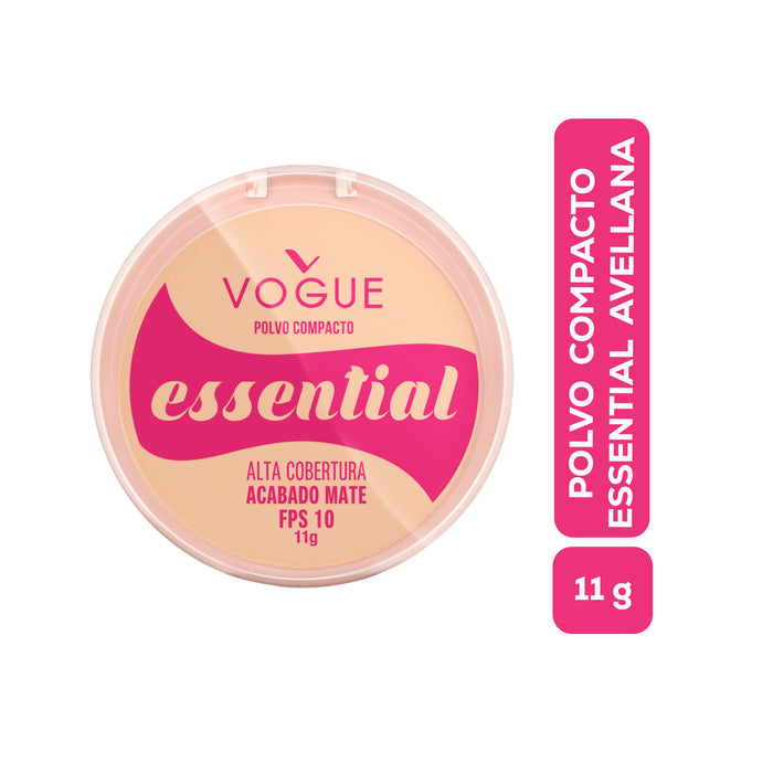 Polvo Compacto Vogue Essential Avellana X 11g