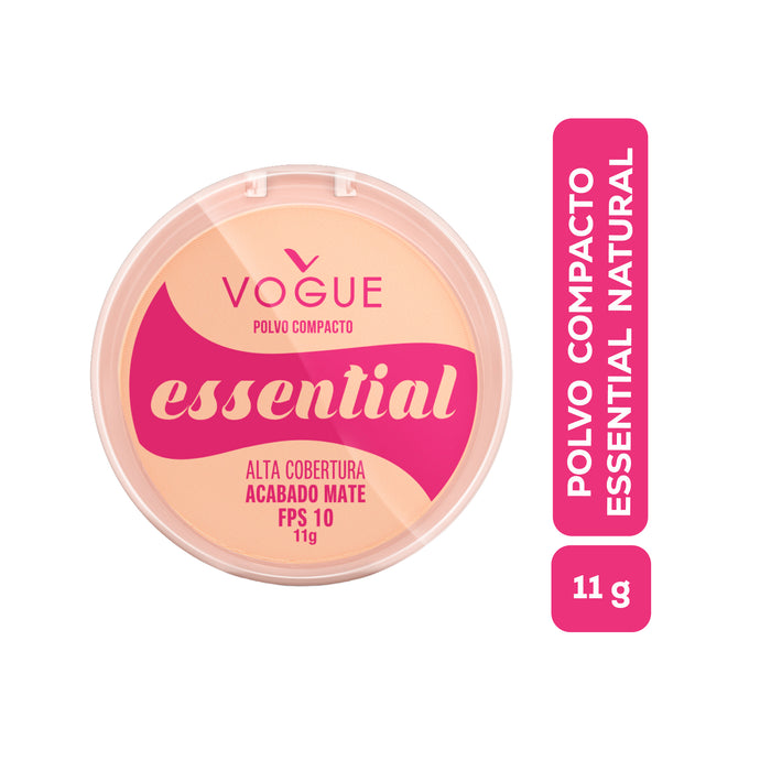 Polvo Compacto Vogue Essential Natural X 11g