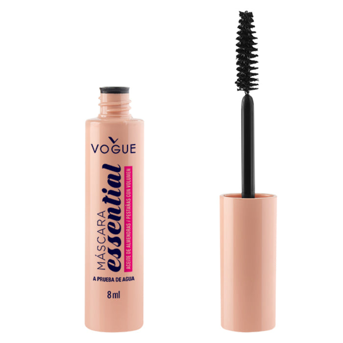 Mascara De Pestañas Vogue Essential Negro X 8Ml