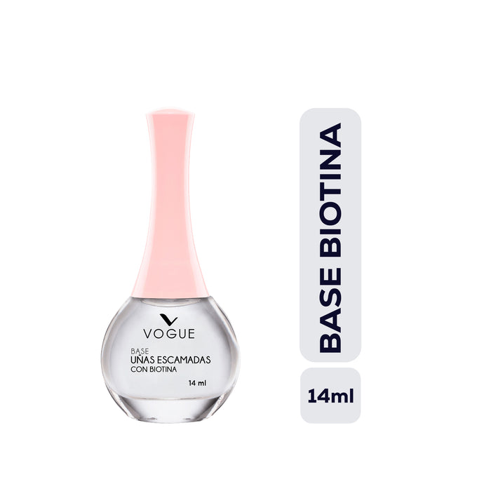 Base de Uñas Vogue Efecto Spa Esmadas Biotina X 14ml