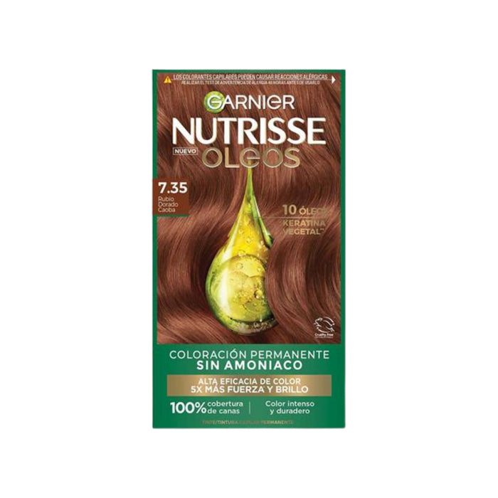 GARNIER NUTRISSE OLEOS TINTE # 7.35 RUBIO DORADO