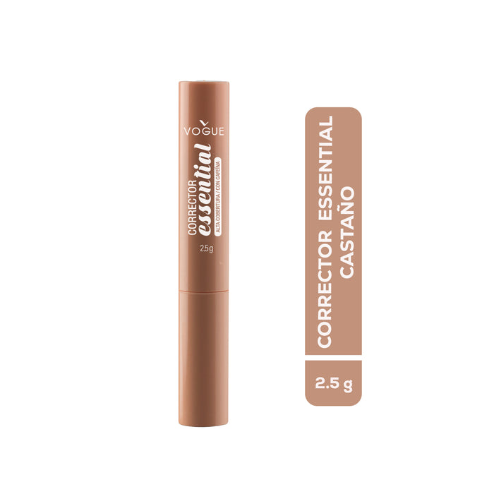 Corrector Vogue Essential Castaño X 2.5g