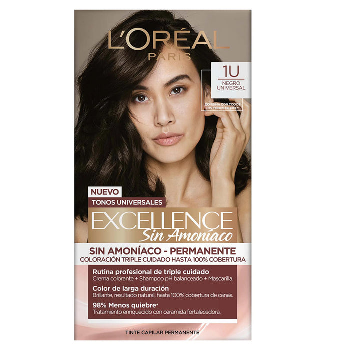 Excellence Tinte Sin Amoniaco 1U Negro