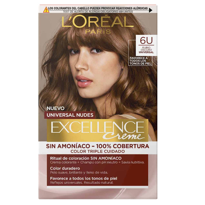 Excellence Tinte Sin Amoniaco 6U Chocolate Puro