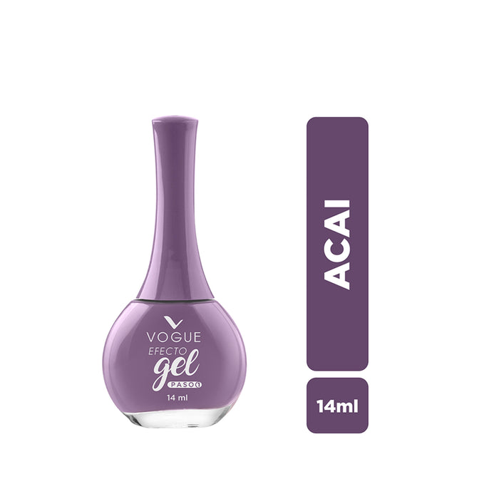 Esmalte Vogue Efecto Gel Acai X 14ml