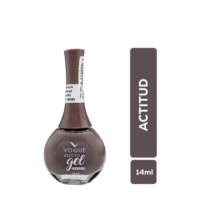 Esmalte Vogue Efecto Gel Actitud X 14ml