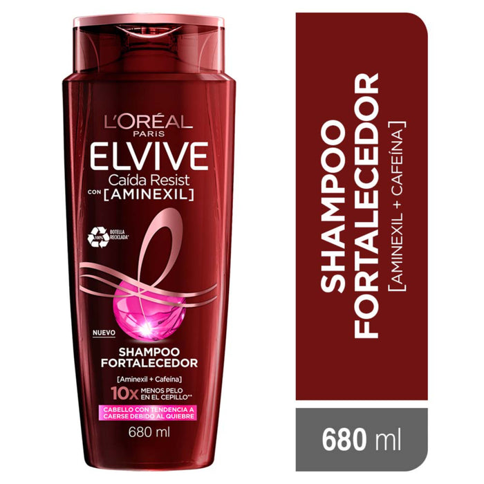 Shampoo Anti Caída Elvive Cabello Quebradizo X 680Ml