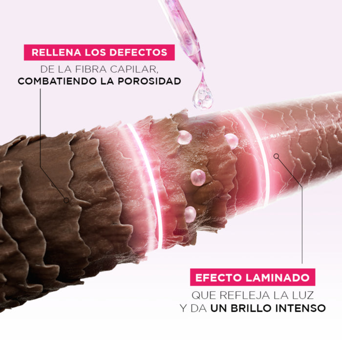 Shampoo Elvive Glycolic Glosuperstay - Cabello Opaco X 370Ml