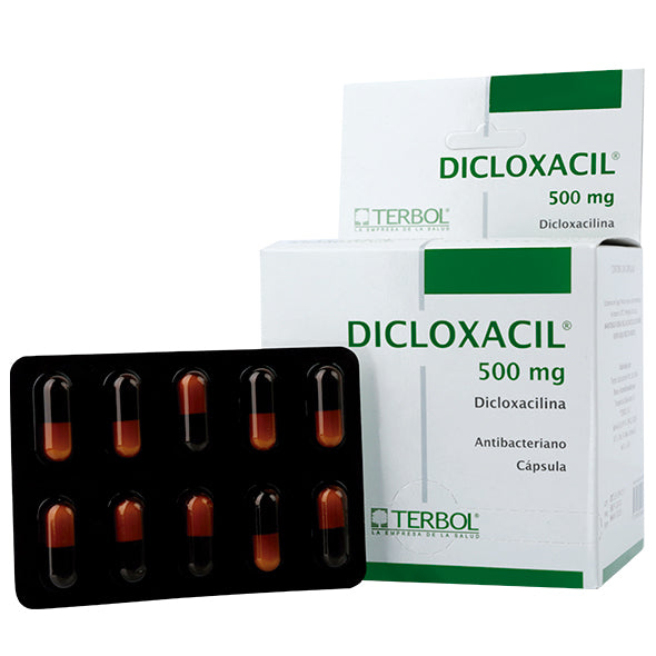 Dicloxacilina 500Mg Generico X Capsula