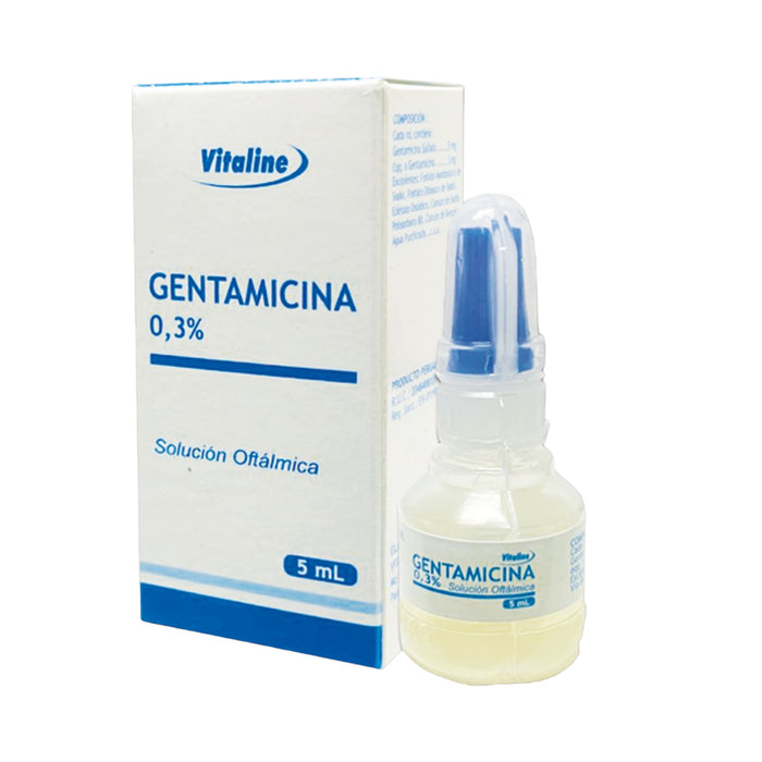 Gentamicina 0.3% Colirio X 5 10ml Generico Li