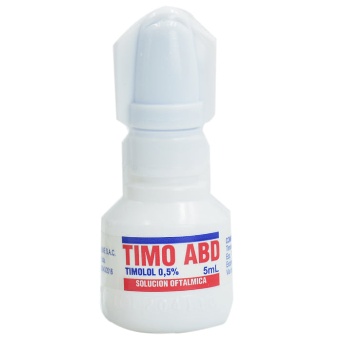 Timo Abd Timolol 0.5 % Colirio X 5ml