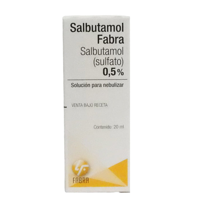 Salbutamol 5 Mg/Ml Solución Para Nebulizar X 20 Ml