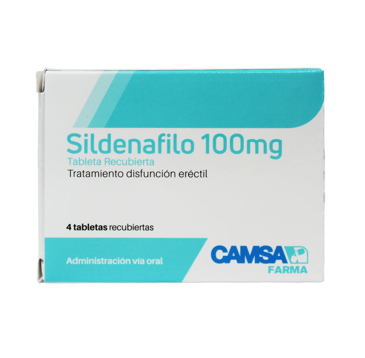 Sildenafil 100Mg X 4 Tab Generico Li