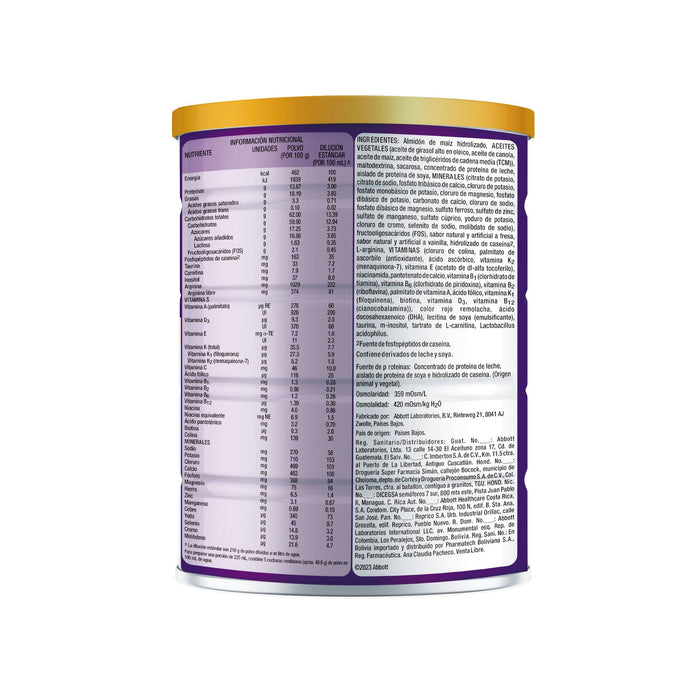 Pediasure Peptigro Fresa X 850G