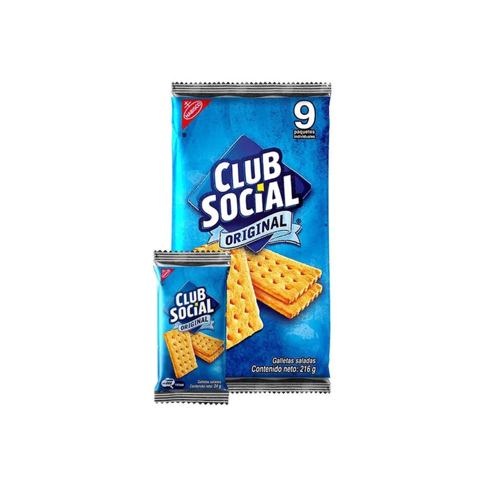 Paquete Galleta Club Social Original X 216G