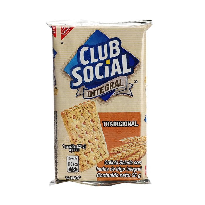 Club Social Galletas Integrales X 24g