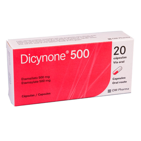 Dicynone 500Mg Etamsilato X Capsula