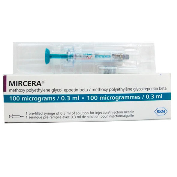 Mircera Epoetina 100Mcg X Caja