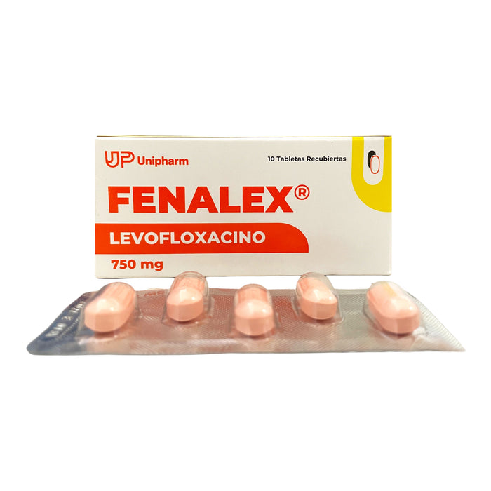 Fenalex Levofloxacino 750 Mg X Tableta