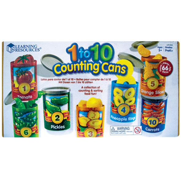 1 To 10 Counting Cans - Ler 6800