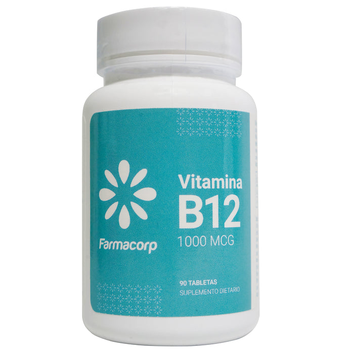 Vitamina B12 Farmacorp 1000Mcg X 90 Tab