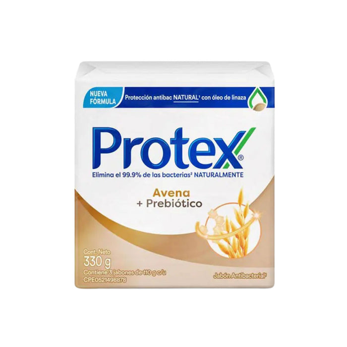 Pack Jabon Protex Avena 110G X 3 Unidades