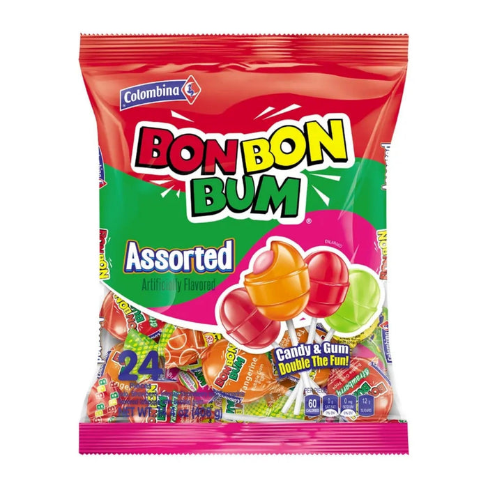 Chupete Bon Bon Bum Surtido X 336g