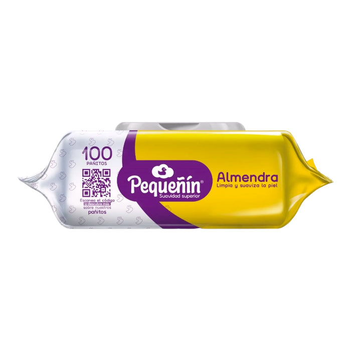 Toallitas Húmedas Pequeñín Almendra X 100 Unidades