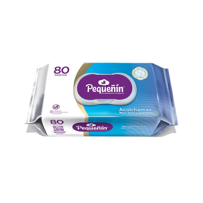 Pañitos Húmedos Pequeñín Acolchamax X 80 Unidades