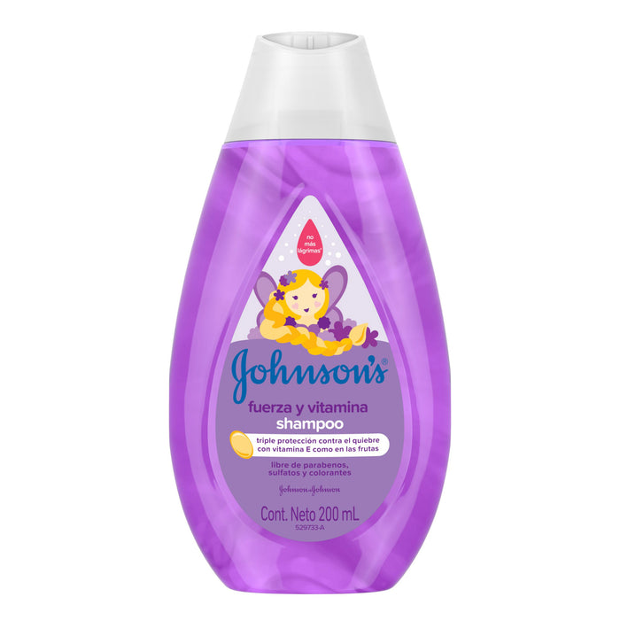 Shampoo Johnson Fuerza Y Vitamina X 200Ml