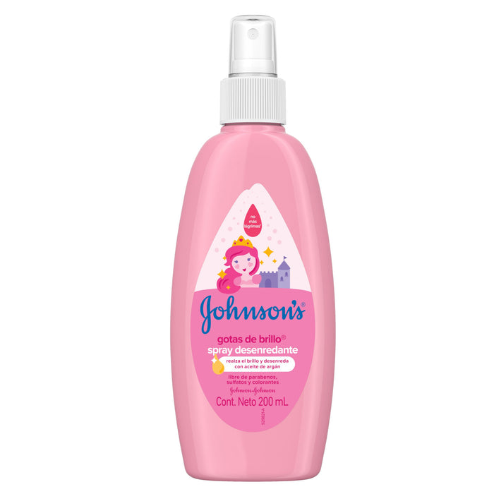 Spray Para Peinar Johnson´S Gotas De Brillo Para Niños X 200ml