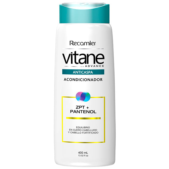 Acondicionador Recamier Vitane Anticaspa X 400ml