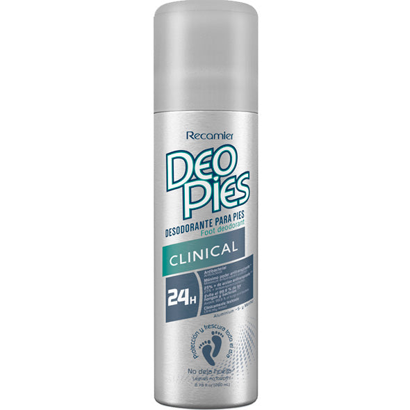 Desodorante de Pies Recamier Clínica X 260ml