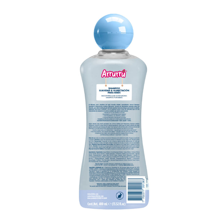 Shampoo Arrurrú Suavidad Y Humectación X 400 Ml