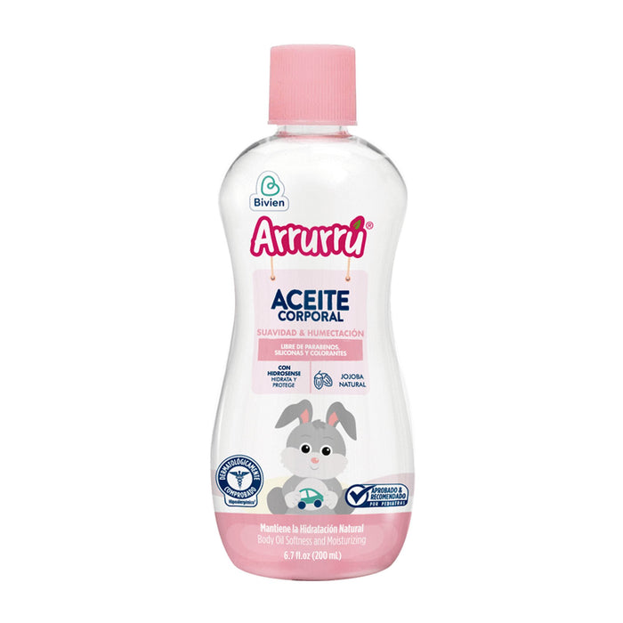 Aceite Corporal Arrurru Suavidad y Humectación X 200ml