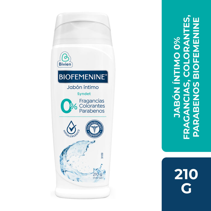 Jabón Íntimo Biofemenine Hipoalergénico X 210g