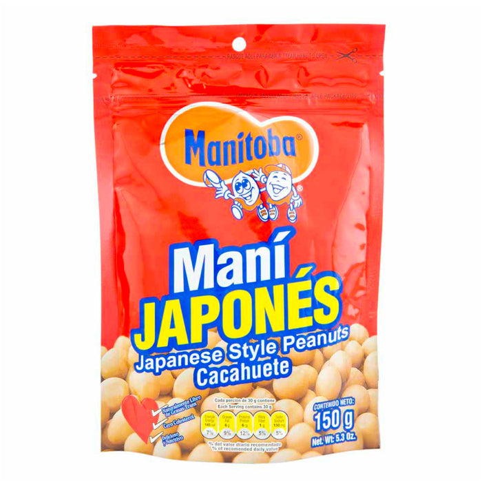 Maní Japonés Manitoba X 150g