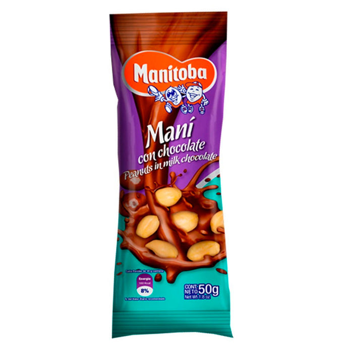 Maní Manitoba Con Chocolate X 50g