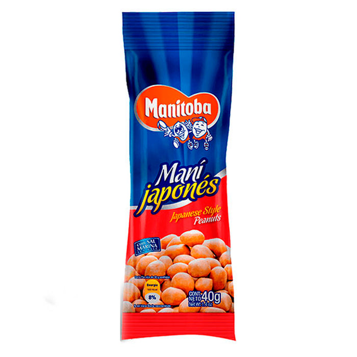 Maní Japonés Manitoba X 40g