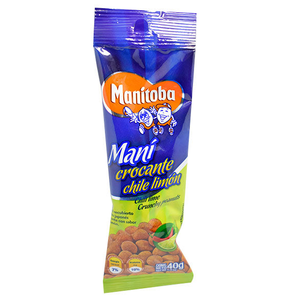 Snack Crocante Manitoba con Chile Limón X 40g