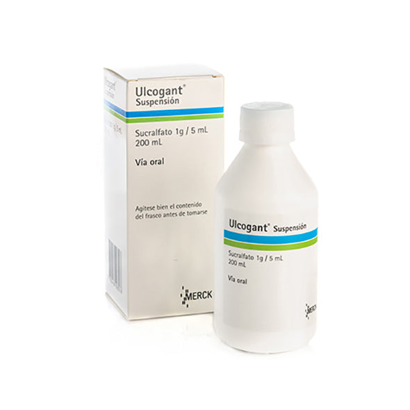 Ulcogant 1g 5ml Susp X 200ml Sucralfato