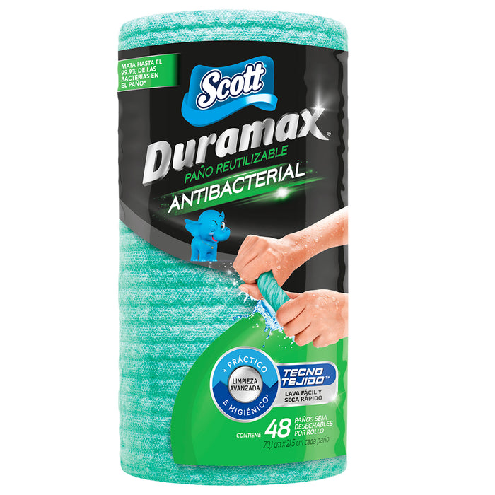 Paño Reutilizable Scott Duramax 48 Hojas X Unidad