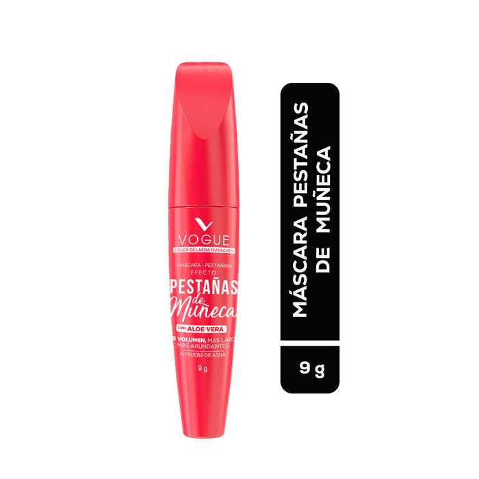 Mascara De Pestaña Vogue Efecto Pestañas De Muñeca X 9g