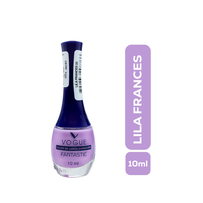 Esmalte Vogue Fantastic Nu Lila Fran 22 X 10ml