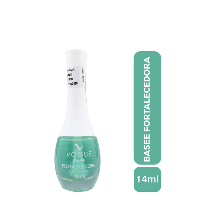 Esmalte Vogue Fantastic Basefort Nu Ajo Limón X 10ml