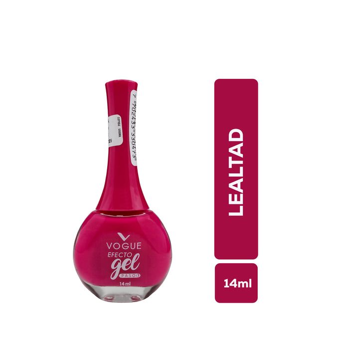 Esmalte Vogue Efecto Gel Lealtad X 14ml