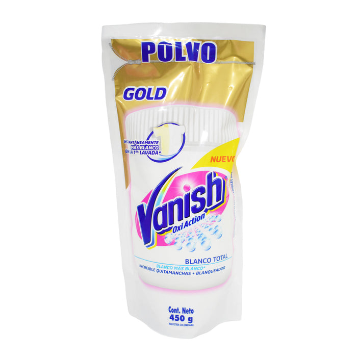 Quitamanchas Vanish Oxi Action Polvo Blanco Total X 450g