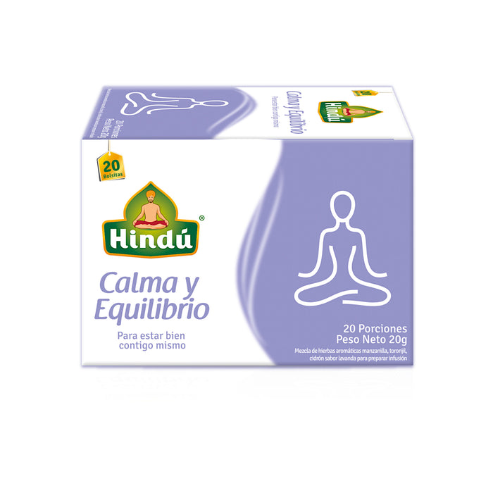 Té Hindú Calma y Equilibrio X 20 Bolsitas
