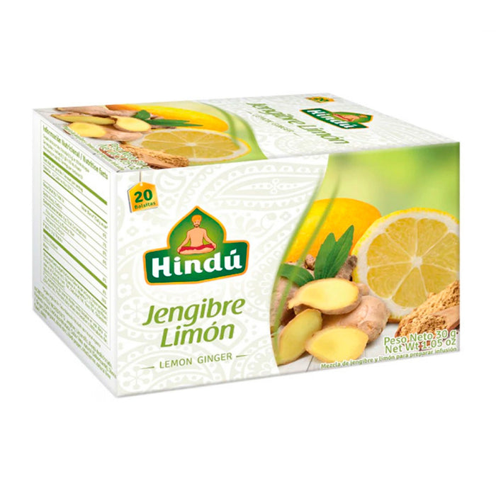 Té Hindú Jengibre y Limón X 20 Unidades