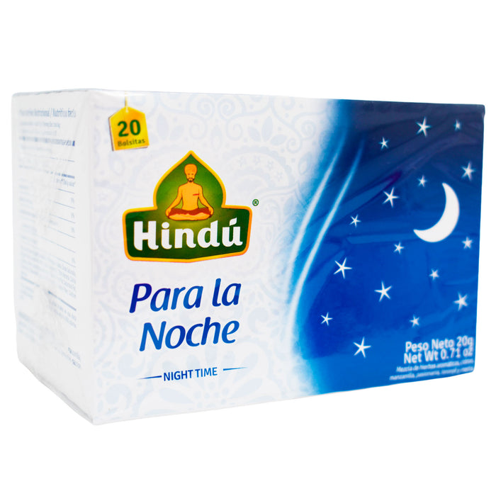 Té Hindú Descanso Natural Para la Noche X 20 Unidades